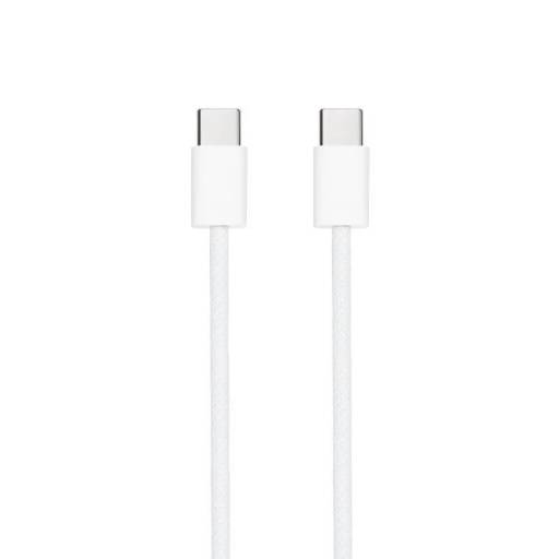 CABLE USB TYPE C A TYPE C 2M   BLANCO PN: 10.01.6002-CO EAN: 8433281014350