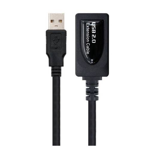 CABLE ALARGO USB 2.0  5M M/H   CON AMPLIFICADOR DE SEAL NEGR PN: 10.01.0211 EAN: 1000000001131