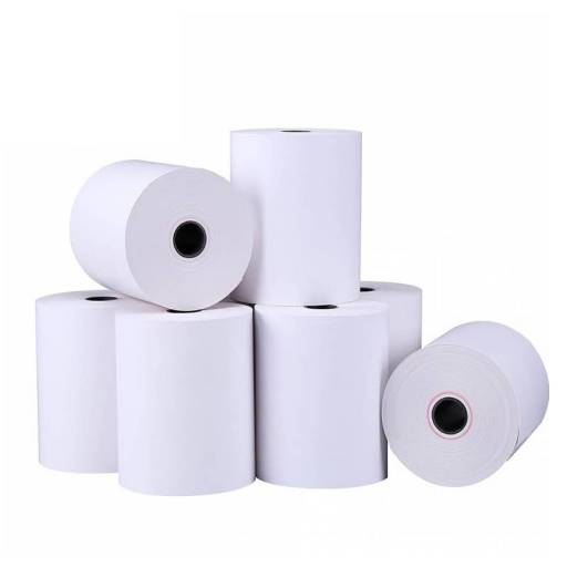 PAPEL MATRICIAL CAJA 80 ROLLOS 70X65X12 8 ROLLOS BLISTER PN: 556 EAN: 1000000002994