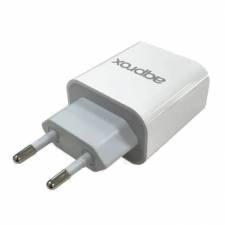 CARGADOR 20W ENCHUFE APPROX 1X USB QUICK CHARGE BLANCO PN: APPUSBWALL30 EAN: 8435099529767