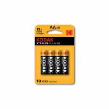 PILAS  AA  4 UNDS KODAK        ALCALINA XTRALIFE PN: KOD95202 EAN: 887930952025