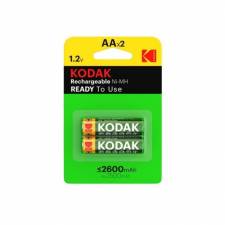 PILAS  AA   2 UNDS KODAK RECAR GABLES PN: KOD95508 EAN: 887930955088